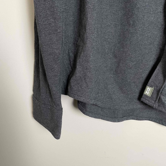 NWT Mutual Weave Mens Grey Casual Long Sleeve Button Up Shirt XL - Picture 3 of 9